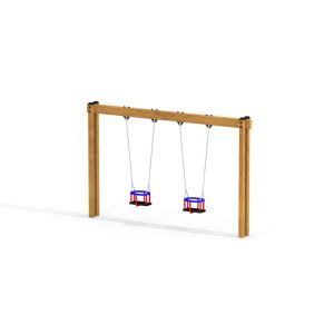 Wooden Baby Swing