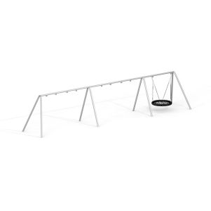 Metal swing frame 2 + 2 + 1 (120 cm)