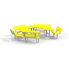 School Table & Bench HPL