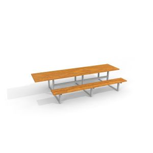 All Accessible Table & Bench 290 cm