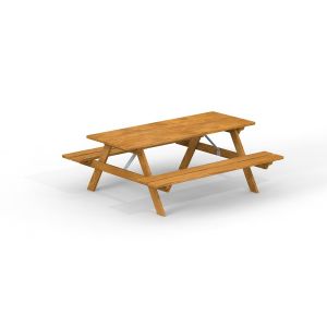 Larchwood Table & Bench