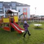 Kid playing on Country House