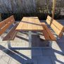 Miniaturka Table & Bench Steel Construction (19)