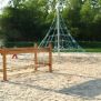 Chain Bridge on sand